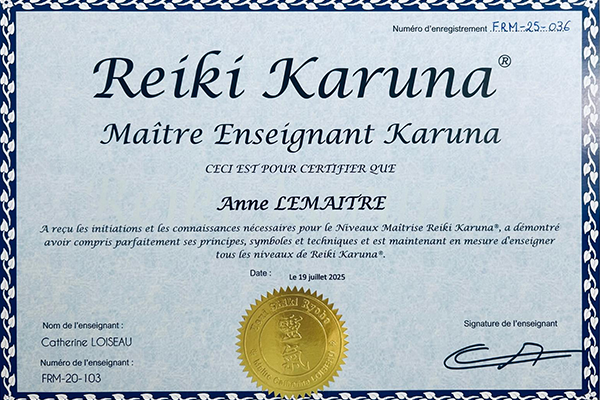 Reiki Karuna